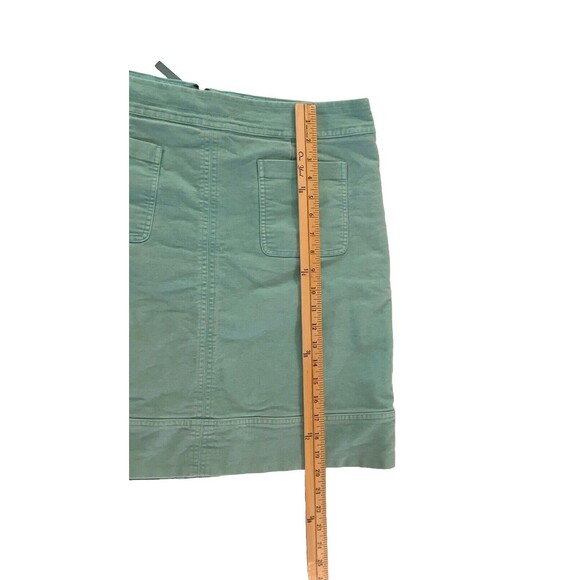 Boden Imogen High Waisted Mini Skirt Size 12L Blue/green - Picture 5 of 6